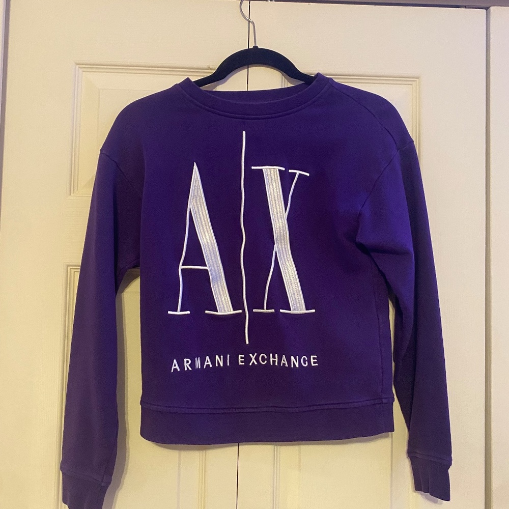 Armani Exchange ICON LOGO SWEATSHIRT